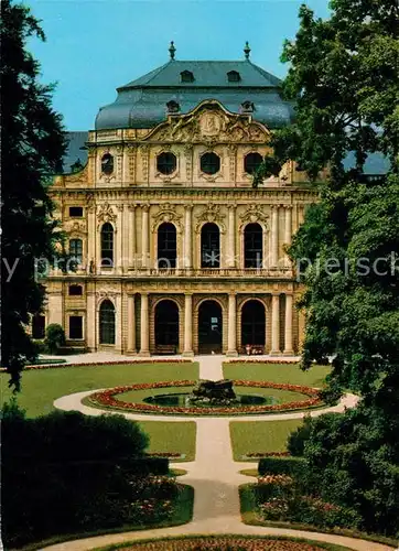 AK / Ansichtskarte Wuerzburg Residenz Gartenpavillon Wuerzburg