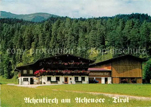 AK / Ansichtskarte Achenkirch Pension Schrambacherhof Achenkirch