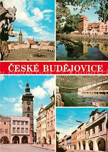 AK / Ansichtskarte Ceske_Budejovice Stadtansichten Ceske Budejovice