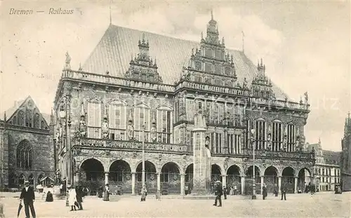 AK / Ansichtskarte Bremen Rathaus Bremen