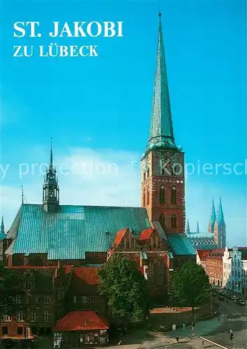 AK / Ansichtskarte Luebeck Sankt Jakobi Luebeck