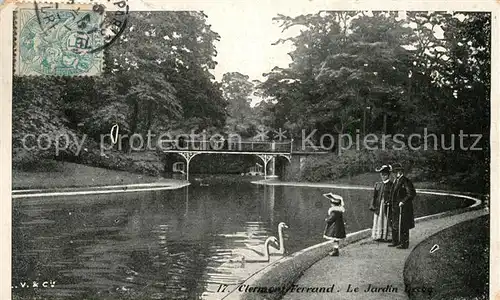 AK / Ansichtskarte Clermont_Ferrand_Puy_de_Dome Le Jardin Clermont_Ferrand