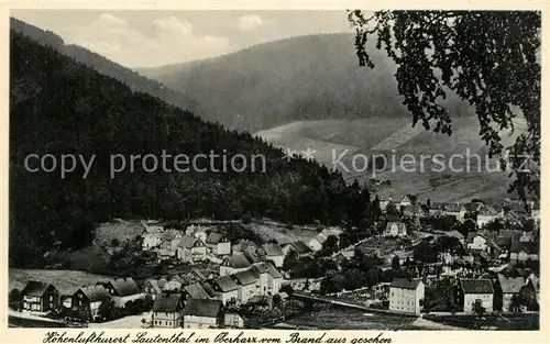 AK / Ansichtskarte Lautenthal_Harz Blick vom Brand Lautenthal Harz