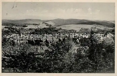 AK / Ansichtskarte Osterode_Harz Panorama Osterode_Harz