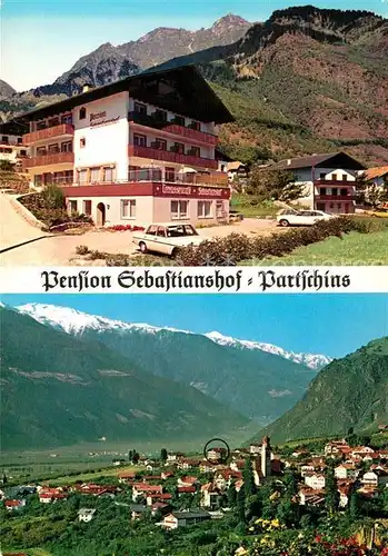 AK / Ansichtskarte Partschins_Merano_Suedtirol Pension Sebastianshof Partschins_Merano