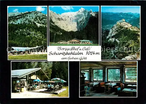 AK / Ansichtskarte Scharitzkehlalm Berggasthof Cafe  am hohen Goell Scharitzkehlalm