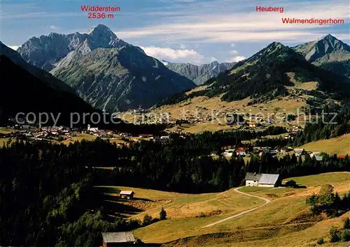 AK / Ansichtskarte Riezlern_Kleinwalsertal_Vorarlberg Hirschegg Mittelberg Riezlern_Kleinwalsertal