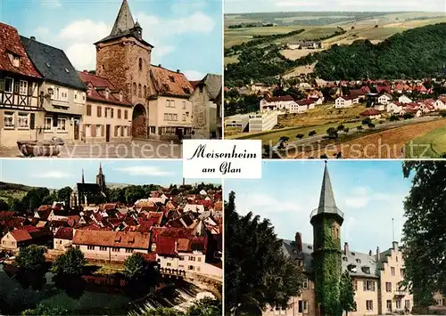 AK / Ansichtskarte Meisenheim_Glan Fliegeraufnahme Stadttor  Meisenheim_Glan