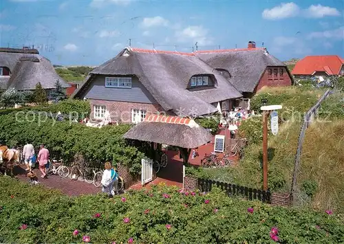 AK / Ansichtskarte Langeoog_Nordseebad Haus Sonnehof hier lebte die Saengerin Lale Andersen Langeoog_Nordseebad