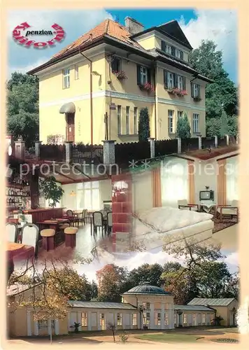 AK / Ansichtskarte Marianske_Lazne Pension Restaurant Kalifornia Marianske_Lazne