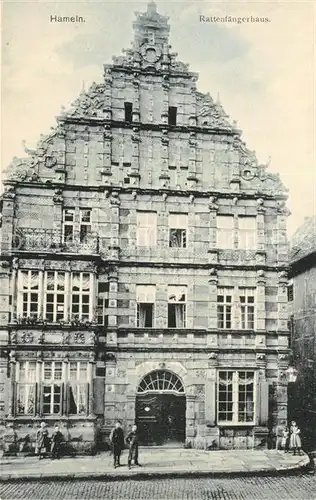 AK / Ansichtskarte Hameln_Weser Rattenfaengerhaus Hameln Weser