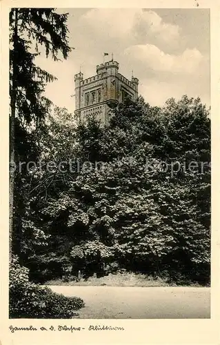 AK / Ansichtskarte Hameln_Weser Kluet Turm Hameln Weser