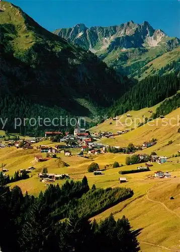 AK / Ansichtskarte Mittelberg_Kleinwalsertal Fliegeraufnahme Mittelberg_Kleinwalsertal