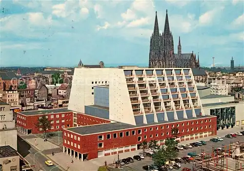 AK / Ansichtskarte Koeln_Rhein Opernhaus Dom Koeln_Rhein