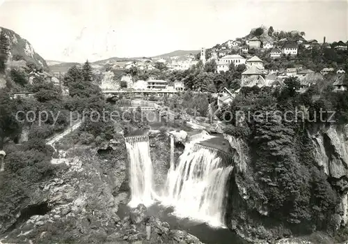 AK / Ansichtskarte Jaice Stauwehr Panorama Jaice