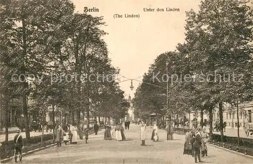 AK / Ansichtskarte Berlin Unter den Linden Berlin