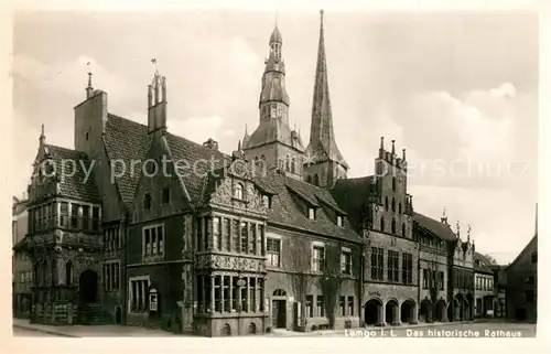 AK / Ansichtskarte Lemgo Historisches Rathaus Lemgo