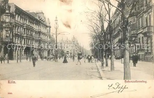 AK / Ansichtskarte Koeln_Rhein Hohenzollernring Koeln_Rhein