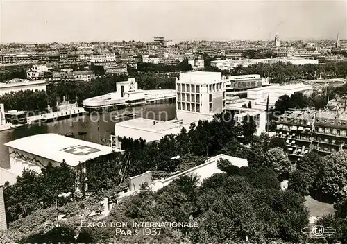 AK / Ansichtskarte Paris Exposition Internationale vue prise de la Tour Eiffel Paris