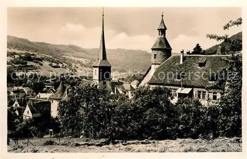 AK / Ansichtskarte Braunsbach_Wuerttemberg Evangelische Kirche Braunsbach Wuerttemberg