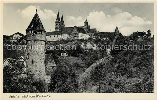 AK / Ansichtskarte Fritzlar Blick vom Bleichentor Fritzlar