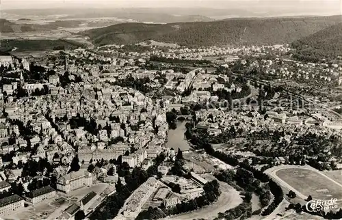 AK / Ansichtskarte Marburg_Lahn Fliegeraufnahme  Marburg_Lahn