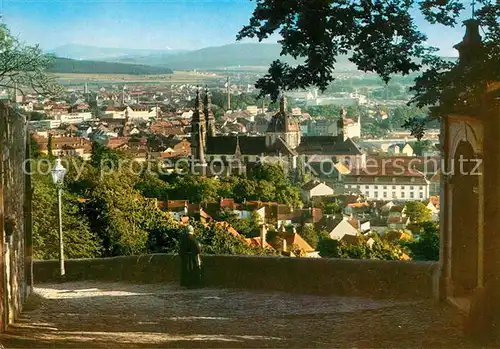 AK / Ansichtskarte Fulda Blick vom Frauenberg Fulda