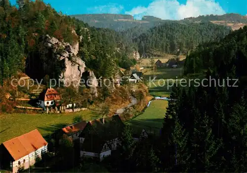 AK / Ansichtskarte Obertrubach Panorama Obertrubach