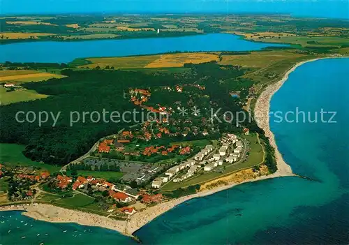 AK / Ansichtskarte Hohwacht_Ostseebad Fliegeraufnahme Hohwacht_Ostseebad