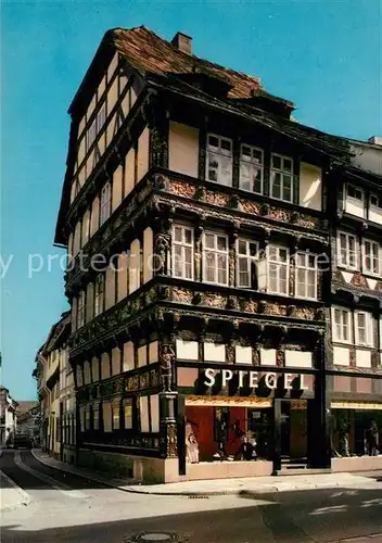 AK / Ansichtskarte Einbeck_Niedersachsen Fachwerk Renaissance Haus Einbeck Niedersachsen