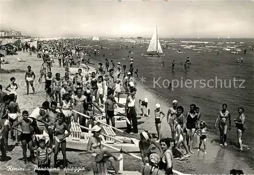 AK / Ansichtskarte Rimini Panorama spiaggia Rimini