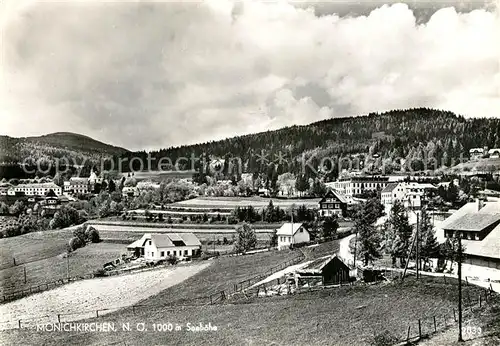 AK / Ansichtskarte Moenichkirchen Panorama Moenichkirchen