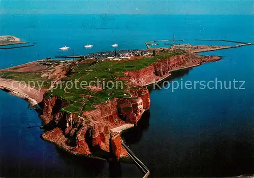 AK / Ansichtskarte Helgoland Fliegeraufnahme Helgoland