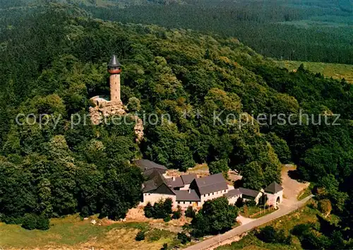 AK / Ansichtskarte Kempfeld Wildenburg Gaststaette Fliegeraufnahme Kempfeld