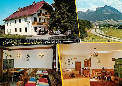 AK / Ansichtskarte Thalgau Gasthaus Betenmacher Gaststuben Panorama Thalgau