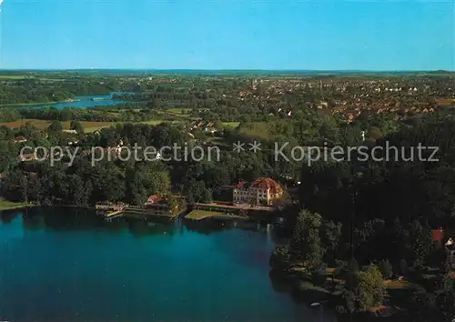 AK / Ansichtskarte Fissau Seeschloss am Kellersee Fliegeraufnahme Fissau