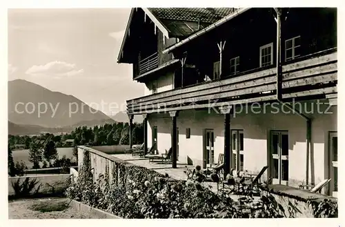 AK / Ansichtskarte Bayrischzell Sanatorium Tannerhof Bayrischzell