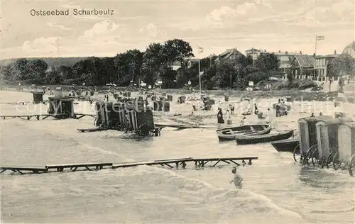 AK / Ansichtskarte Scharbeutz_Ostseebad Strand  Scharbeutz_Ostseebad