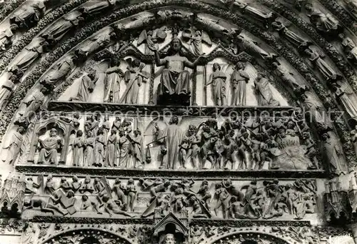 AK / Ansichtskarte Bourges Cathedrale Saint Etienne Portail  Bourges