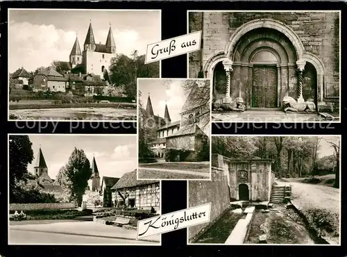 AK / Ansichtskarte Koenigslutter_Elm Kirche Koenigslutter Elm