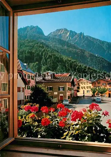 AK / Ansichtskarte Bad_Reichenhall Florianiplatz mit Predigtstuhl Lattengebirge Bad_Reichenhall