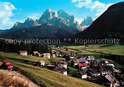 AK / Ansichtskarte Sesto_Sexten_Suedtirol Panorama Croda Rossa Rotwand Dolomiten Sesto_Sexten_Suedtirol