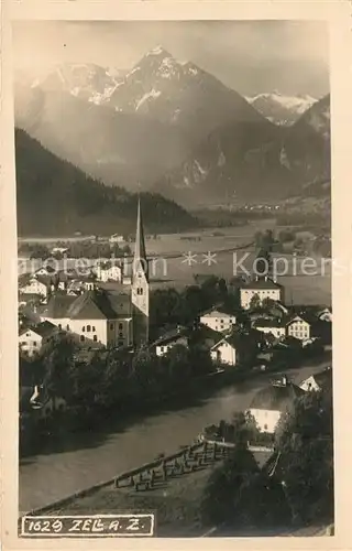 AK / Ansichtskarte Zell_Ziller_Tirol Fliegeraufnahme Zell_Ziller_Tirol