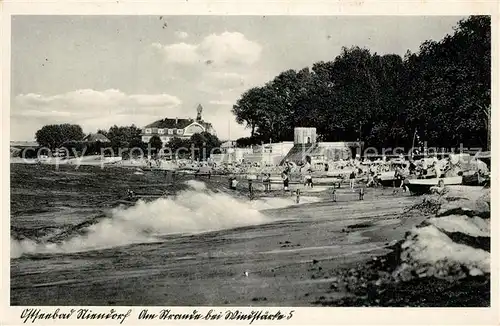 AK / Ansichtskarte Niendorf_Ostseebad Strand Windstaerke 5 Niendorf_Ostseebad