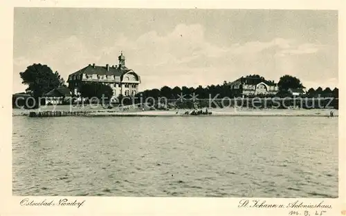 AK / Ansichtskarte Niendorf_Ostseebad Sankt Johann Antoniushaus Niendorf_Ostseebad