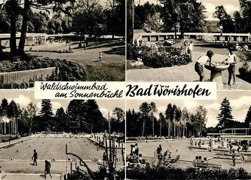 AK / Ansichtskarte Bad_Woerishofen Waldschwimmbad Sonnenbuechl Bad_Woerishofen