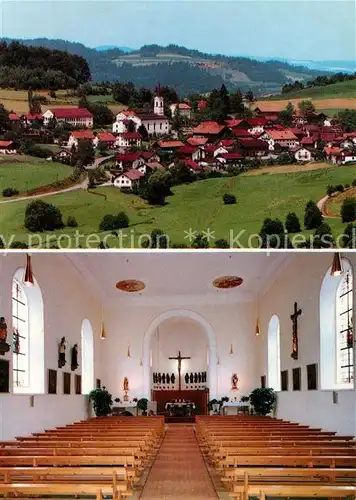 AK / Ansichtskarte Elisabethszell Panorama Pfarrkirche St Elisabeth Elisabethszell