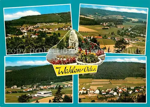 AK / Ansichtskarte Wahlen_Odenwald Teilansichten Bildstock Wahlen_Odenwald