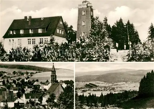 AK / Ansichtskarte Stuetzengruen Berghotel Kuhberg Panorama Stuetzengruen