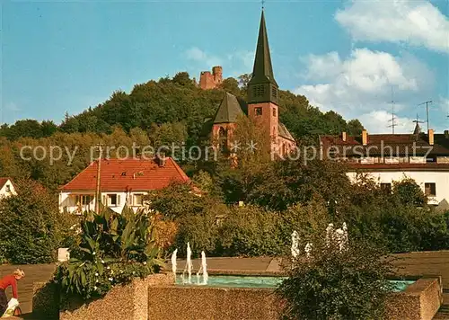 AK / Ansichtskarte Hohenecken Kirche Burg Hohenecken